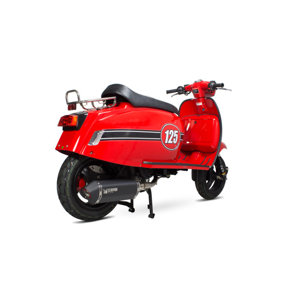 Scorpion Exhaust Scomadi TL125 2017 - 2018 Serket Parallel Full System Black Ceramic Coated Sleeve